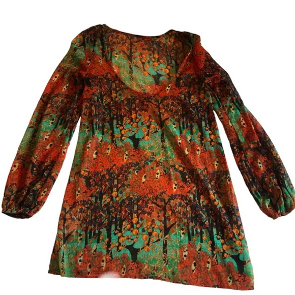 VERO MODA Semi-Sheer Tunic - Picture 1 of 6